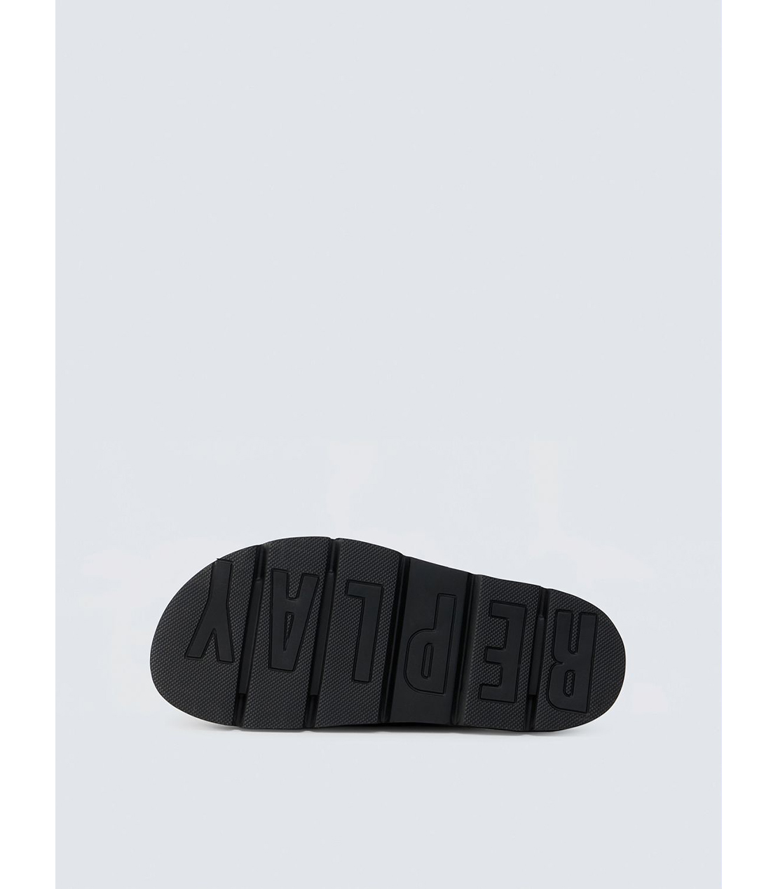 ダブルバンドフラットソールサンダル 詳細画像 ブラック 6